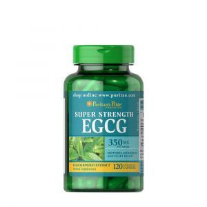 Экстракт зеленого чая,  EGCG, Puritan's Pride, 350 мг, 120 капсул
