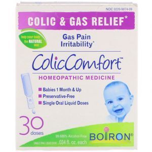 Капли от детских коликов, ColicComfort, Colic & Gas Relief, Boiron, 30 штук (Default)