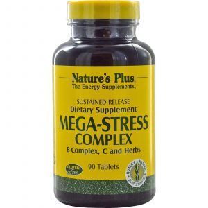 Мега-Стресс, комплекс, Nature's Plus, 90 таблет