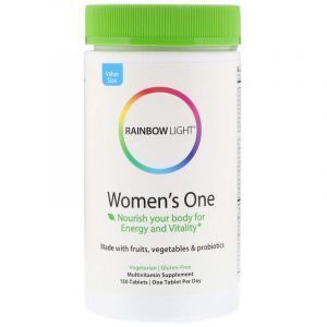 Витамины для женщин (Multivitamin), Rainbow Light, Just Once, 150 таблеток (Default)