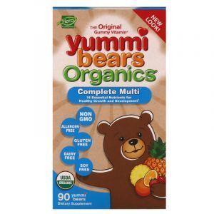 Витамины для детей, Multi-Vitamin, Hero Nutritional Products, мишки Ямми, 90 таблеток (Default)