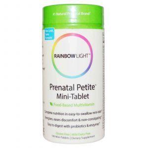 Мультивитамины для беременных, Rainbow Light, 180 таб.