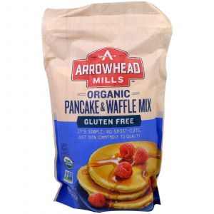 Смесь для приготовления блинов и вафель, Pancake & Waffle Mix, Arrowhead Mills, 737 г