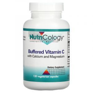 Витамин C с кальцием и магнием, Vitamin C, Nutricology, буфферизованный, 120 вегетарианских капсул