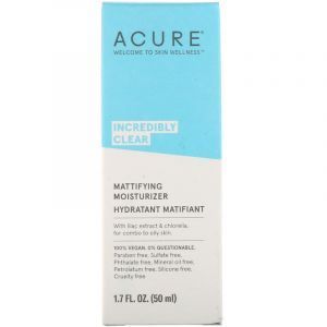 Увлажняющий крем, Facial Moisturizer, Acure Organics, для жирной кожи лица, 50 мл (Default)