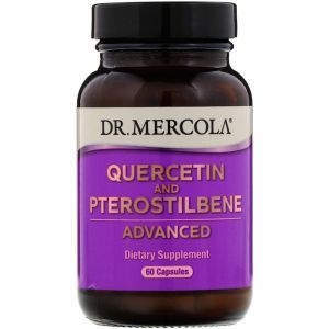 Kvercetīns un Pterostilbene, Dr. Kvercetīns un Pterostilbene Mercola, 60 kapsulas