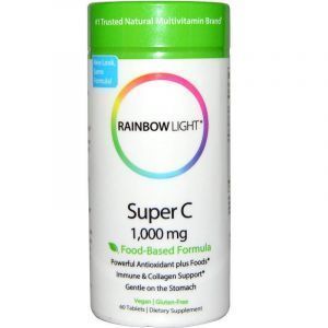 Витамин С, Super C, Rainbow Light, 1000 мг, 60 таблеток (Default)
