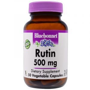 Рутин, Rutin, Bluebonnet Nutrition, 500 мг, 50 капсул (Default)