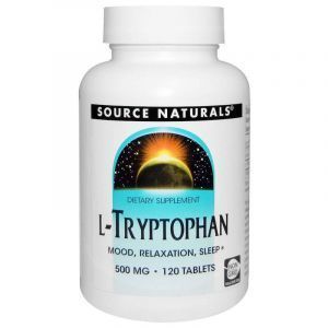  L-триптофан, Source Naturals, 500 мг, 120 капсул (Default)