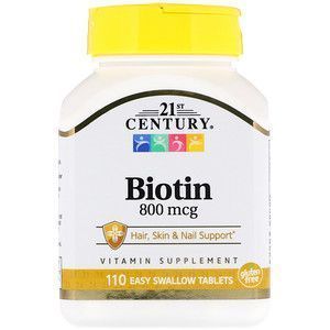 Biotīns, Biotīns, 21. gadsimts, 800 mikrogrami, 110 tabletes