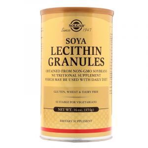Лецитин, Lecithin, Solgar, гранулы, 454 г (Default)