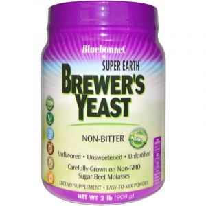 Пивные дрожжи, Brewers Yeast, Bluebonnet Nutrition, 908 