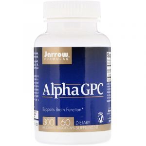 Альфа, Alpha-GPC, Jarrow Formulas, 300 мг, 60 кап. (Default)