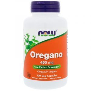 Орегано, Oregano, Now Foods, 450 мг, 100 капсул (Default)