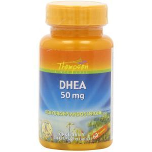 ДГЭА (дегидроэпиандростерон), DHEA, Thompson, 50 мг, 60 капсул