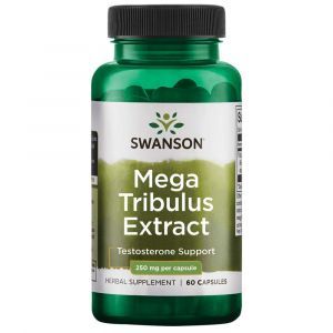 Трибулус, Mega Tribulus, Swanson, 250 мг, 60  капсул