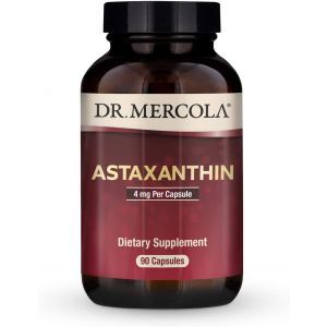 Астаксантин, Astaxanthin, Dr. Mercola, 4 мг, 90 капсул