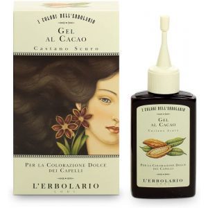 Красящий гель для волос "Тёмно-каштановый", Gel Al Cacao, L'Erbolario, 70 мл
