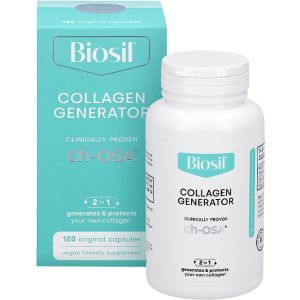 Коллаген активатор BioSil, Collagen Generator, Natural Factors, 120 капсул