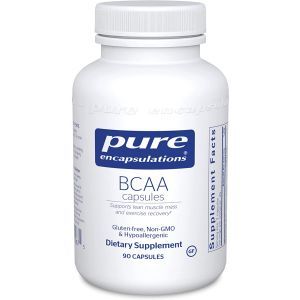 BCAA, tīras iekapsulācijas, muskuļu funkcijas atbalsts vingrošanas laikā, 90 kapsulas