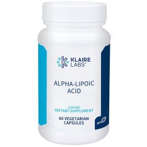 Альфа-липоевая кислота, Klaire Labs, 150 мг, 60 капсул