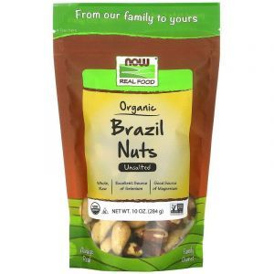 Бразильские сырые орехи, Brazil Nuts, Now Foods, 284 г