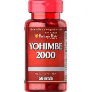 Puritan's Pride, Yohimbe 2000 mg 50