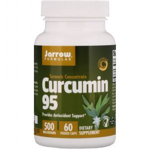 Куркумин 95, Curcumin, Jarrow Formulas, 500 мг, 60 капсул (Default)