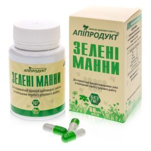 Зеленые манны, Green manna, Апипродукт, 60 таблеток.
