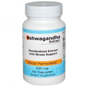 Ашваганда, Advance Physician Formulas, 500 мг, 60 кап