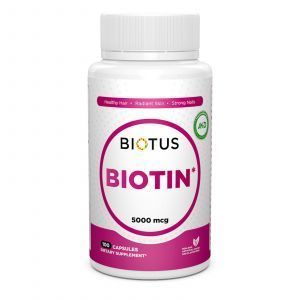 Biotīns, Biotīns, Biotuss, 5000 mcg, 100 kapsulas