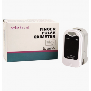 Пульсоксиметр, уровень кислорода в крови, Finger Pulse Oximeter, Safe Heart, 1 шт