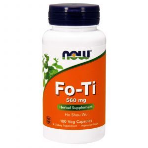 Горец многоцветковый, Fo-Ti, Now Foods, 560 мг, 100 ка