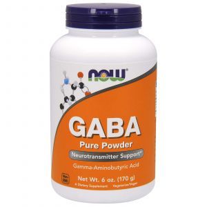 Гамма-аминомасляная кислота, GABA, Now Foods, порошок, 170