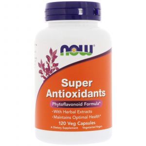 Антиоксиданты супер, Antioxidants, Now Foods, 120 капсу