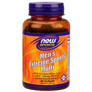 Мультивитамины для мужчин, Men's Extreme Multi, Now Foods, Sports, 90 капсул