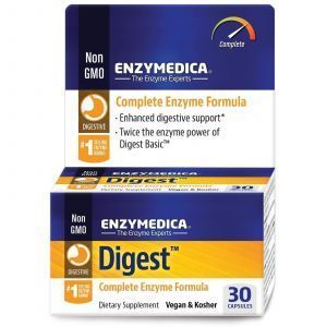 Pilnīga enzīmu formula, Enzymedica, Digest, 30 kapsulas