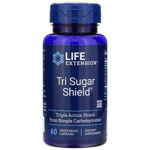 Снижение сахара в крови, Tri Sugar Shield, Life Extension, 60 капсул 