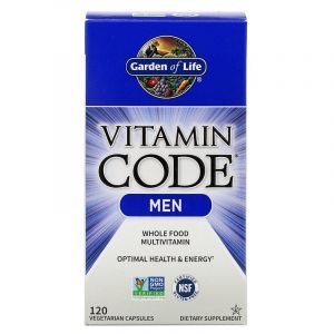 Витамины для мужчин, Vitamin Code, Garden of Life, 120 вегетарианских капсул
