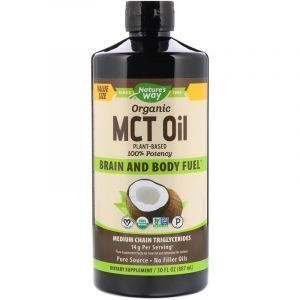 Кокосовое масло MCT, MCT Oil Coconut, Nature's Way, 887 мл