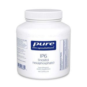 ИФ6 (инозитол гексафосфат), IP6 (inositol hexaphosphate) , Pure Encapsulations, 180 капсул