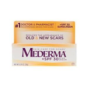 Крем от шрамов, + SPF 30, Scar Cream, +SPF 30, Mederma, 20 г