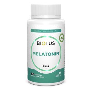 Melatonīns, Melatonīns, Biotuss, 3 mg, 100 kapsulas
