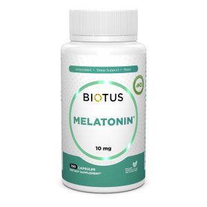 Melatonīns, Melatonīns, Biotuss, 10 mg, 100 kapsulas