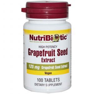 Greipfrūtu sēklu ekstrakts, NutriBiotic, 100 tab