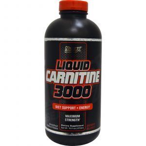 Карнитин, Carnitine 3000, Nutrex Research Labs, жидкий, ягодный взрыв, 473 мл