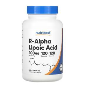 Альфа-липоевая кислота, Alpha Lipoic Acid, Now Foods, 250 мг, 120 ка