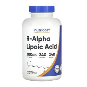 Альфа-липоевая кислота, Alpha Lipoic Acid, Now Foods, 250 мг, 120 ка