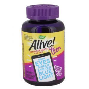 Мультивитамины для девочек-подростков, Teen Girl's Multivitamin, Rainbow Light, 180 мини-таблеток