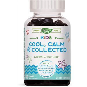 Формула для спокойствия детей старше 8 лет, Calm & Collected, Nature's Way, виноград, 40 жевательных конфет